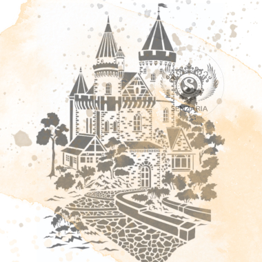 Трафарет - Старинный замок